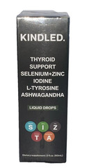 Kindled Thyroid Support Drops | Liquid Drops with Selenium, Zinc & L-Tyrosine, I