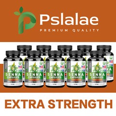 Senna Capsules 3000mg – Constipation Relief, Cleansing & Detox, Weight Loss