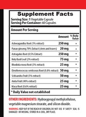 adaptogenic herbs – Advanced Adaptogen Complex – anti stress supplement 1B