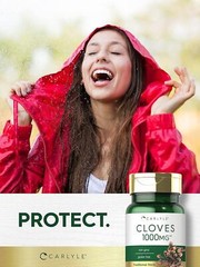 Cloves 1000 Mg Herbal Blend Digestive Health Blood Circulation Support, 100 Caps