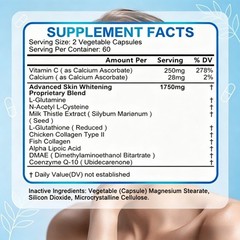 NAC Glutathione Collagen Supplement – Anti-Aging, Antioxidant & Anti-Allergy NEW