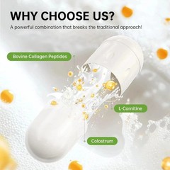 DrBioCare Living Collagen Complex with L-Carnitine | Grass Fed Bovine
