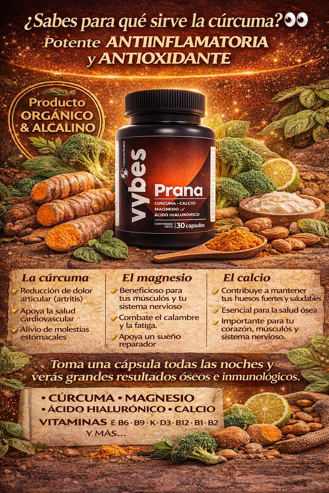 Ismerely PRANA 30caps limited edition. Articulaciones,inflamacion,sistema inmun