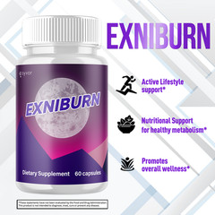 (5 Pack) Exniburn Advanced Energy & Fitness Max Supplement Exni Burn 300 Capsule