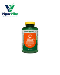 Spring Valley Vitamin C with Rose Hips 1000 mg Tablets 250 Count