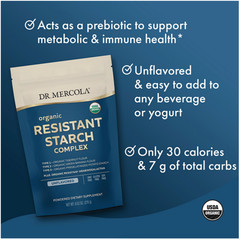 Dr Mercola Organic Resistant Starch Complex 9oz
