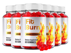 (6 Pack) Fit Burn Gummies – Advanced FitBurn Formula for Weight Loss Support