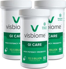 Visbiome® GI Care – High Potency Probiotic – 112.5 60 Count (Pack of 3)