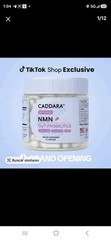 Cápsulas Caddara Activate Liposomal NMN 300 mg y probióticos , cápsula doble