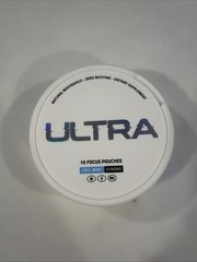Ultra Focus Nootropic Pouches Cool Mint, 1Cans NicotineFree, CaffeineFree,…