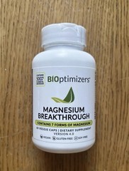 Bioptimizers Magnesium Breakthrough all 7 essential forms, 60 capsules – 2 pack
