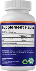 Bifidobacterium Infantis – 5 Billion per DR Capsule – 60 Count – Digestive Su…