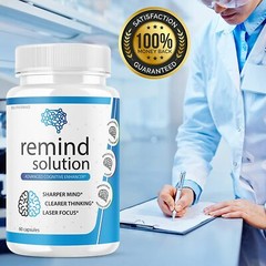 Remind Solution Memory Advanced Cognitive Brain Health Function 300 Cap (5 Pack)