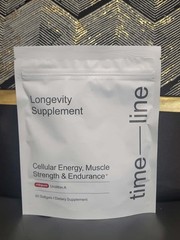 Time-Line Longevity Supplement Mitopure Urolithin A 60 Softgels 07/27