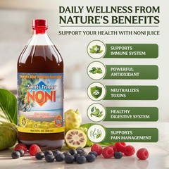 Tahiti Trader Original High Potency Noni Juice – Pure 32 Fl Oz (Pack of 1)