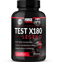 Force Factor Test X180 Legend ~ Test Booster Muscle Builder ~ 120 caps Exp 08/28