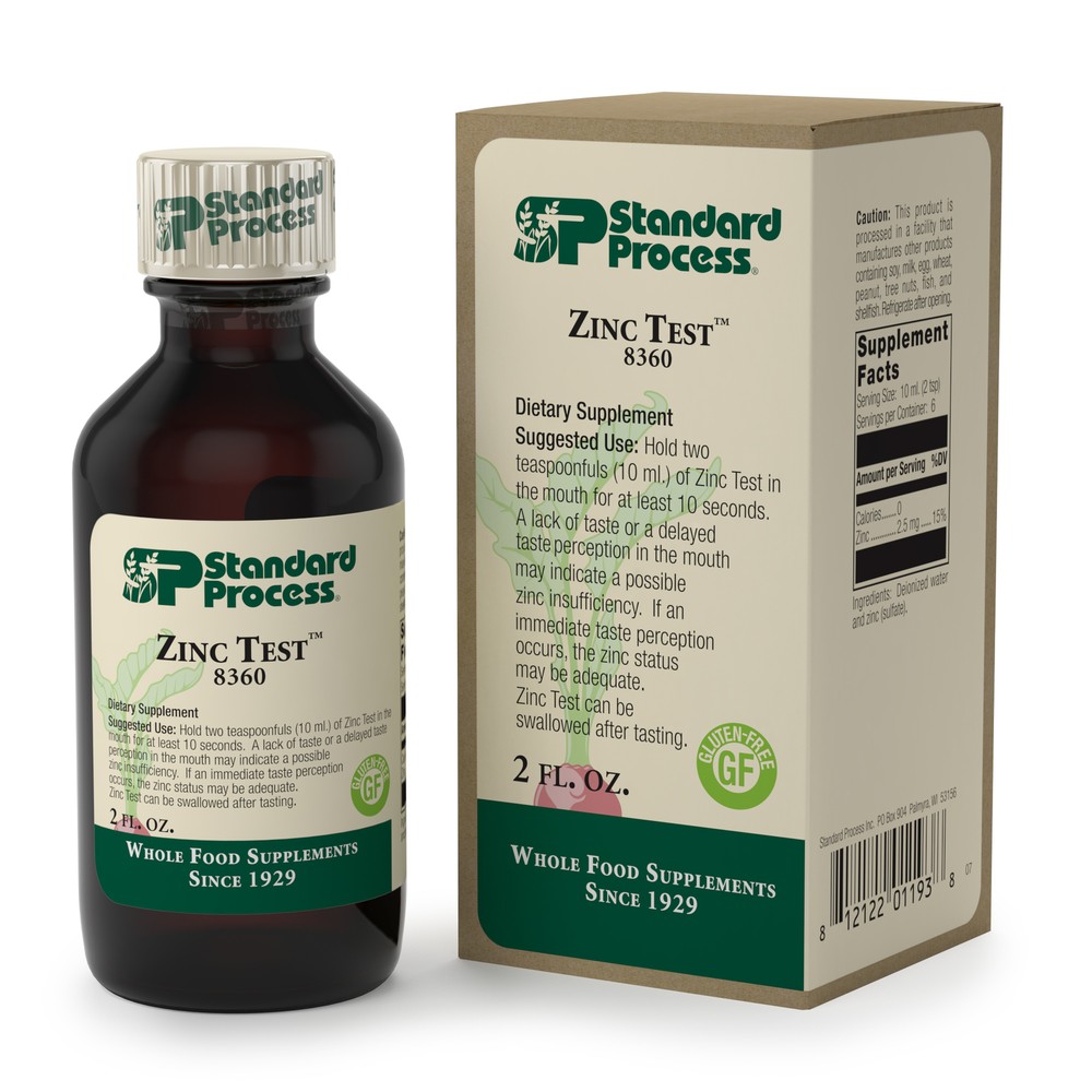 Standard Process – Zinc Test – 2 fl oz. (60 ml.)