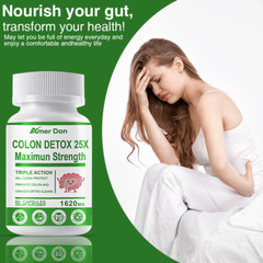 Parasite Cleanse DETOX Liver Colon Yeast Killer Pills All Natural detox candida