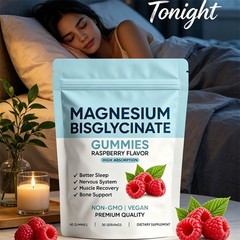 3X Magnesium Bisglycinate Gummies, with 400mg Magnesium Bisglycinate Chelate