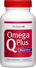 Dr. Sinatra Omega Q Plus Resveratrol-Omega-3 Supplement with CoQ10 and Resveratr