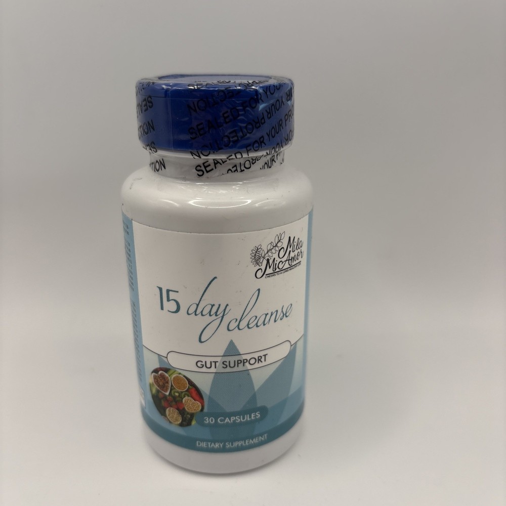 15 Day Cleanse Gut Support Capsules, 30 Count 07/26