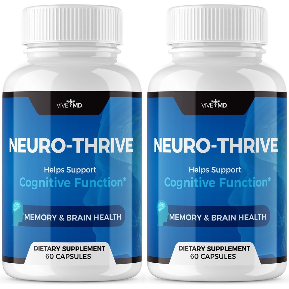Neuro Thrive Brain Supplement Extra Strength – Official Formula (2 Pack)