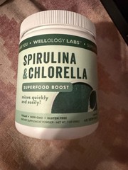 Wellology Labs™ Spirulina & Chlorella Superfood Boost 40 Servings VEGAN Non GMO