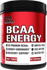 EVL Evlution Nutrition BCAA Energy Amino Acid Pre-Workout Powder – 30 & 65 Srv