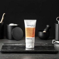 Anthony Day Cream SPF 30, 3 Fl Oz, Contains Squalane, Glycerin, Soy and Vitamin