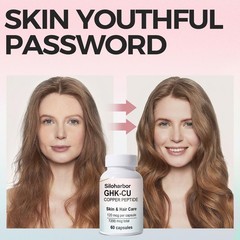 GHKCu Copper Peptide Supplement, 120mcg HighPurity Supplement for Skin & Hair…