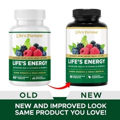 Advanced Multivitamin with Super Greens for Energy Immune and Cognitive Health