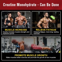 3500mg Creatine Monohydrate Capsules – Bodybuilding Muscle Growth – 90 Pills