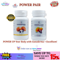 Gano Excel Ganoderma + Excellium Lucidum Reishi Lingzhi for Immune Boost 90Caps