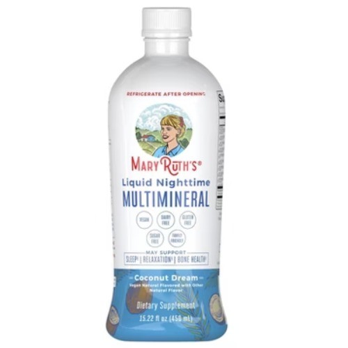Liquid Nighttime Multimineral – Coconut – 15.22oz: Dietary Supplement, 1 Pack