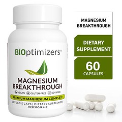 BiOptimizers Magnesium Breakthrough All 7 Essential Forms,for Health Sleep,Brain
