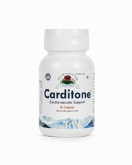 Carditone Ayush Herbs 60 Caplets Herbal Cardiovascular Wellness Supplement