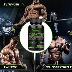 Creatine Micronized Capsules 3500mg – Muscle Growth, Men’s Testosterone Booster