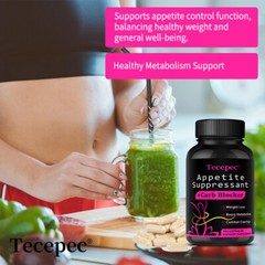 Appetite Suppressant + Carb Blocker,Appetite control, Promotes Metabolism
