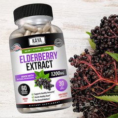 3X 60 count Immune Support, Elderberry capsule, Daily Immune and Antioxidants