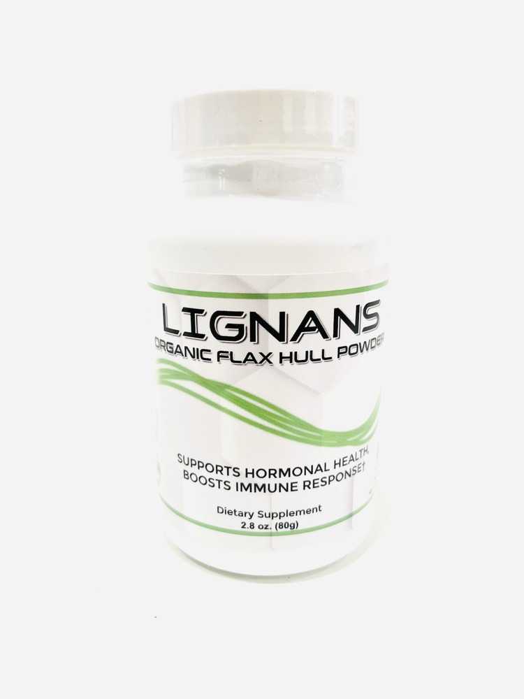 BOOMERS Forever Young Lignans Organic Hull Flax Powder, 2.8 Oz, Sealed, Exp2027
