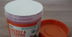 BareOrganics -Organic Energy & Stamina Blend Powder Dietary Supplement 8 oz 1/27