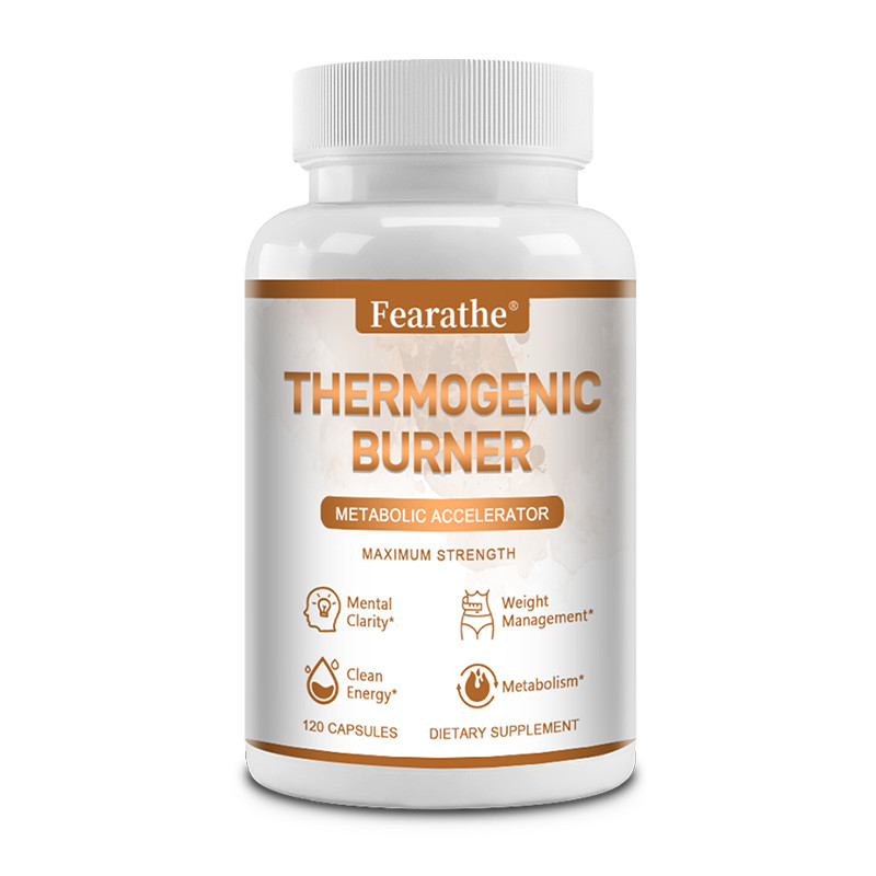 Thermogenic Fat Burner Supplement For Men & Women Helps Metabolism Energy 120ct