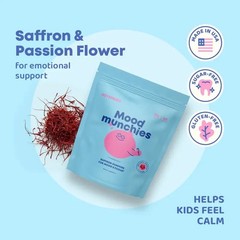 JoySpring Mood Munchies – Saffron Gummies for Mood & Focus