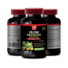 bone supplements – CALCIUM MAGNESIUM – immune booster, muscle growth – 60 Caps