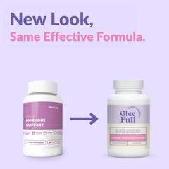 GleeFul Over 30 Hormone Support – Estrogen, Energy, Menopause Support for Women