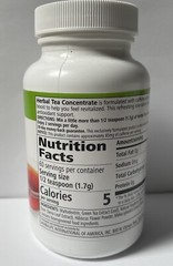 Herbalife Raspberry Tea 3.6 oz ，Caffeine，Boosts Metabolism ，Provides Antioxidant