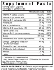 Youngevity Dr. Wallach Ultimate Memory FX™ – 60 capsules (4 Pack)