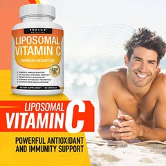 Toplux Anti-aging, Liposomal Vitamin C – Nutrition Promote Collagen Production