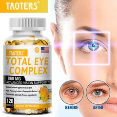 Lutein Eye Supplement No Artificial Preservatives Enhances Visual Function
