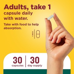 Nature Made Focus Boost Capsules, Green Tea Caffeine + L 30 Count (Pack of 1)